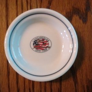 Longaberger Grandma Bonnie's Mini Pie Plate & Tie